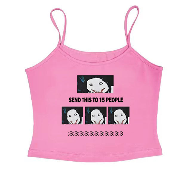 Puur katoenen Dandadan schattig esthetisch T-shirt met lange mouwen
