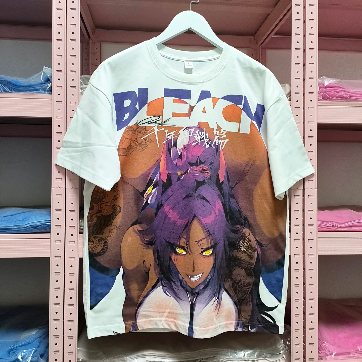 Bleach Shihouin Yoruichi Anime T-shirt