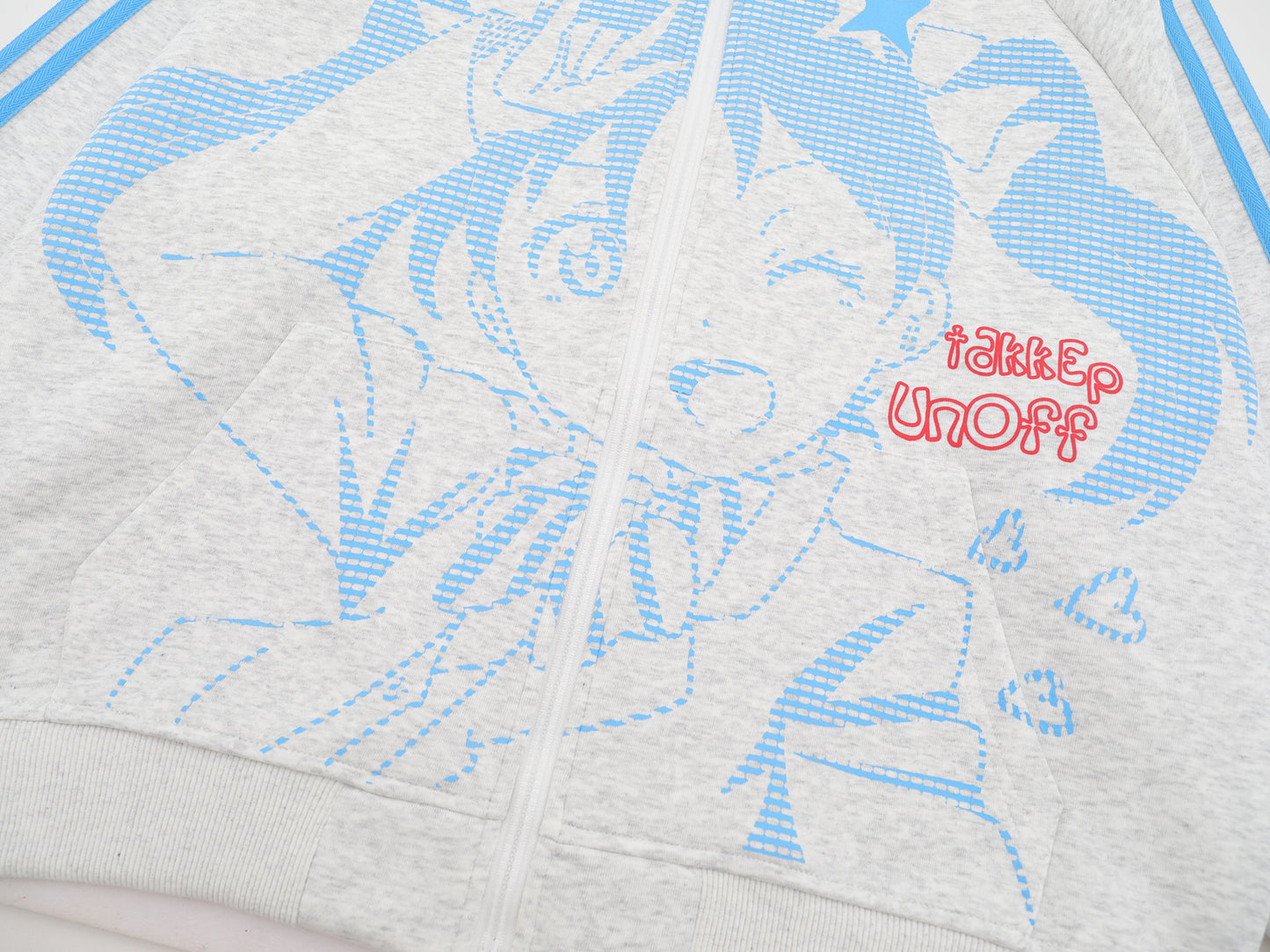 Love Live! Nico Yazawa Striped Hoodie Cardigan