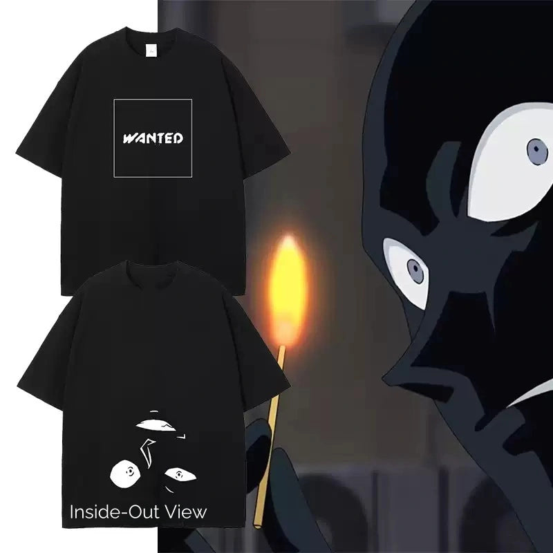 "Blame the Silhouette" T-shirt i ren bomuld