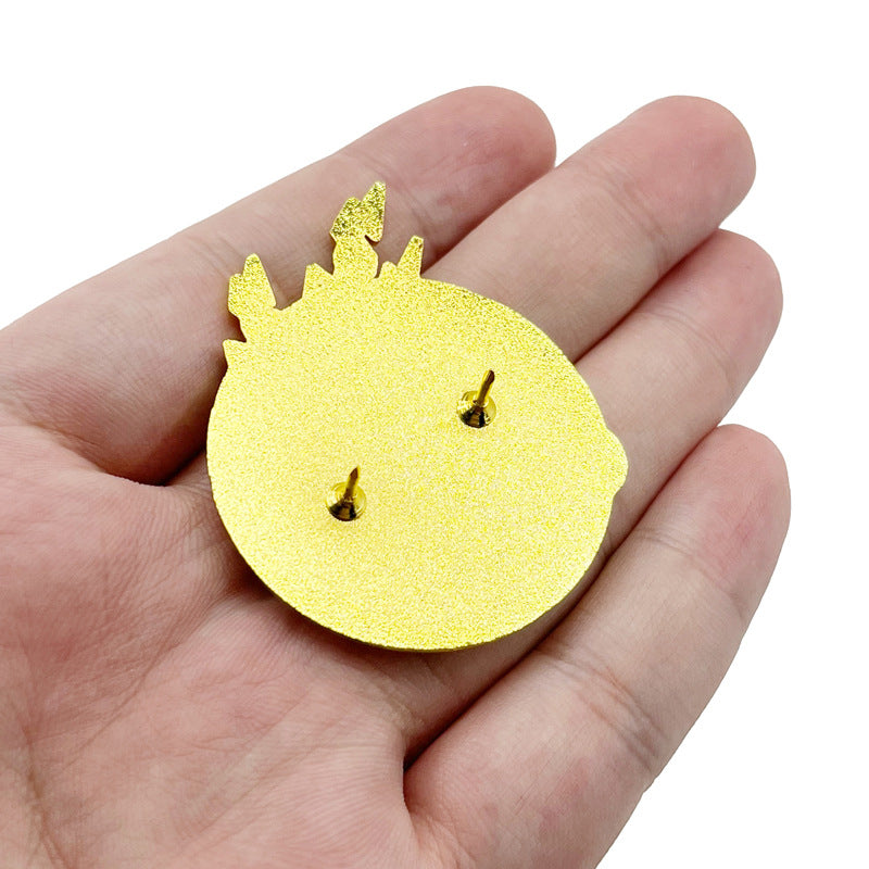 Classic Japanese Anime Spirit Beast Metal Pin