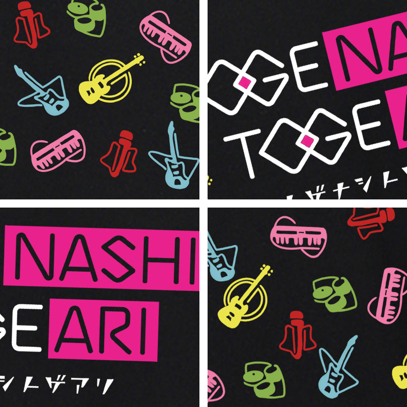 Girls Band Cry Togenashi Togeari Anime Graphic T-shirt