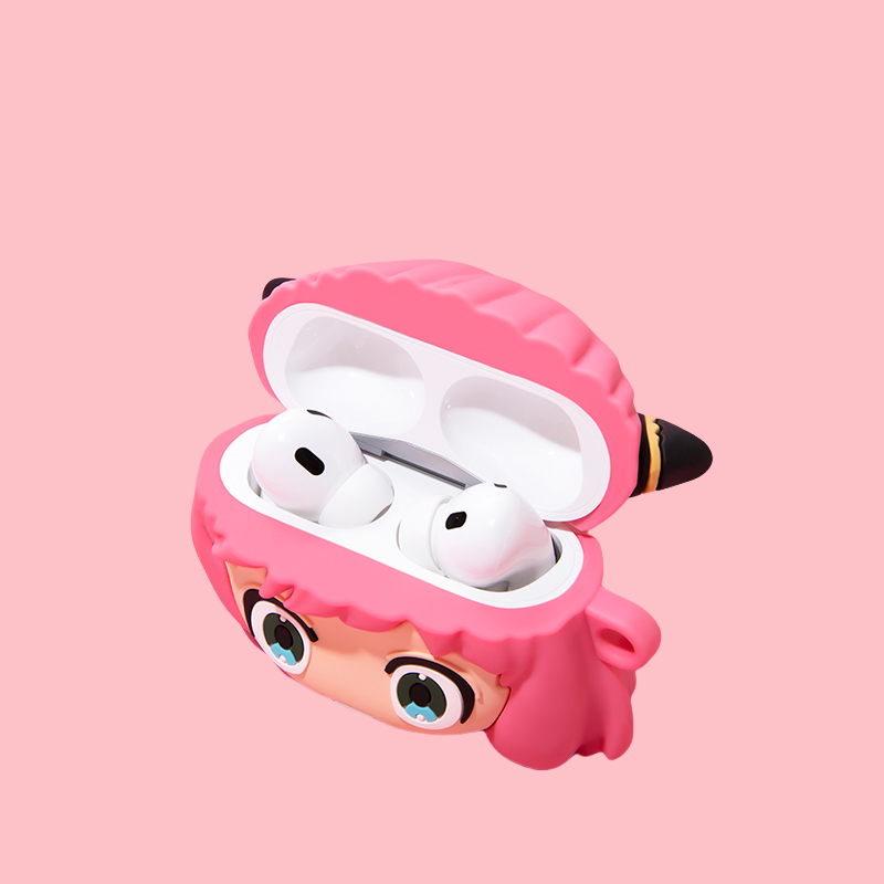 "Pink Peep" Anya AirPods Case