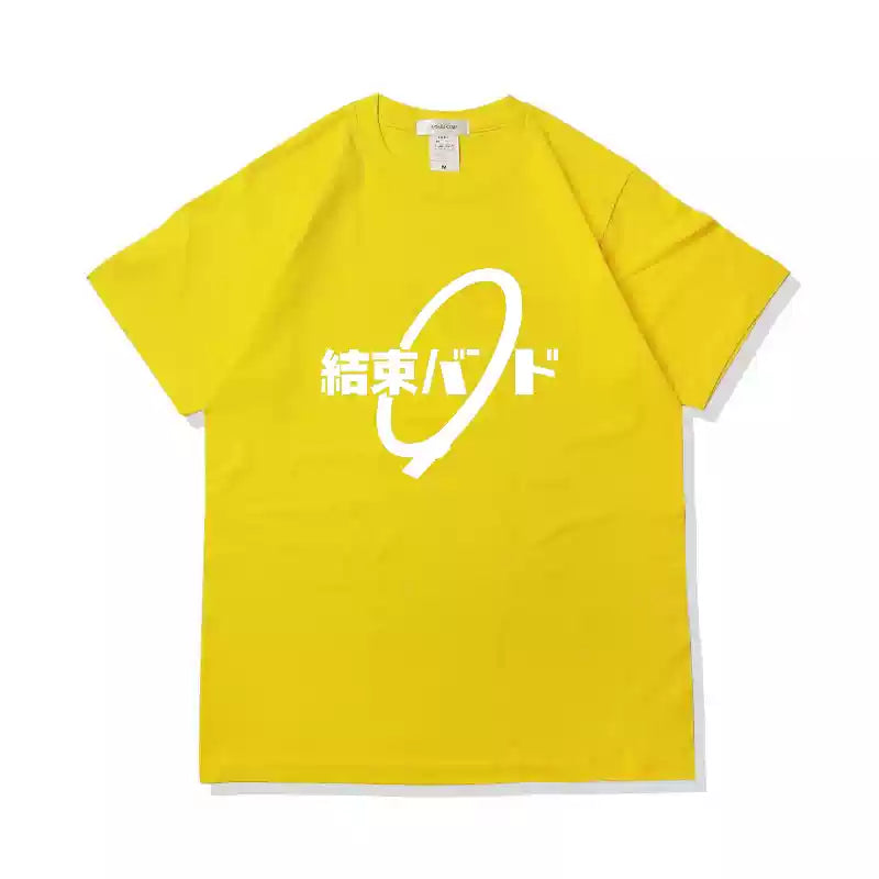 Pure Cotton Bocchi The Rock japansk Kessoku Band T-shirt