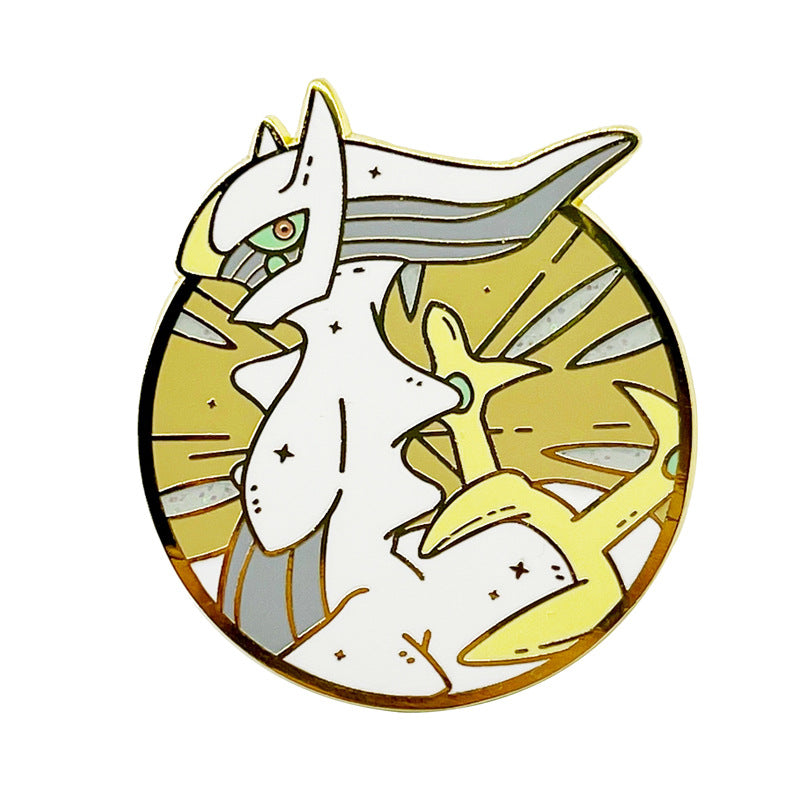 Classic Japanese Anime Spirit Beast Metal Pin