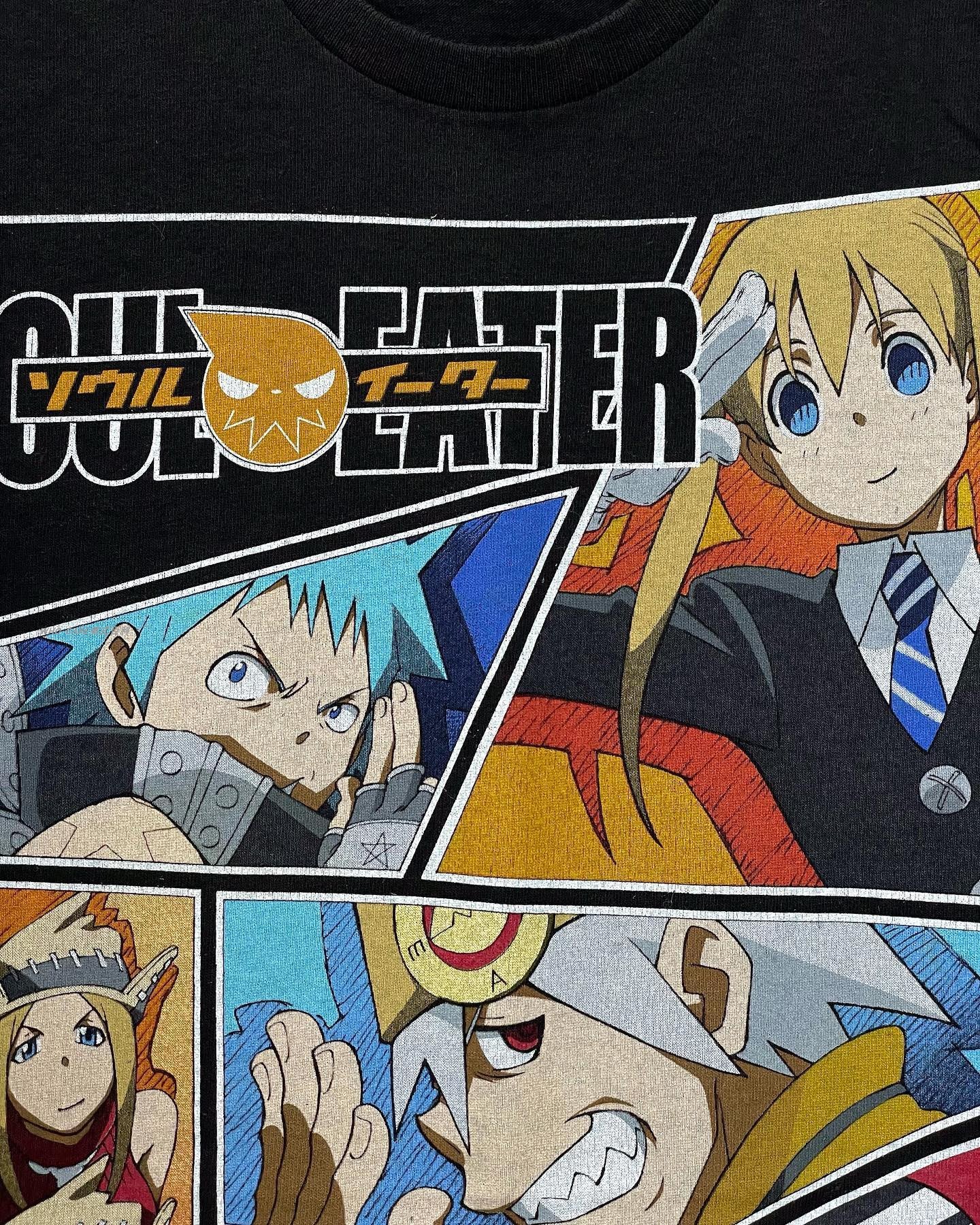 T-shirt imprimé recto verso de l'anime Parasyte