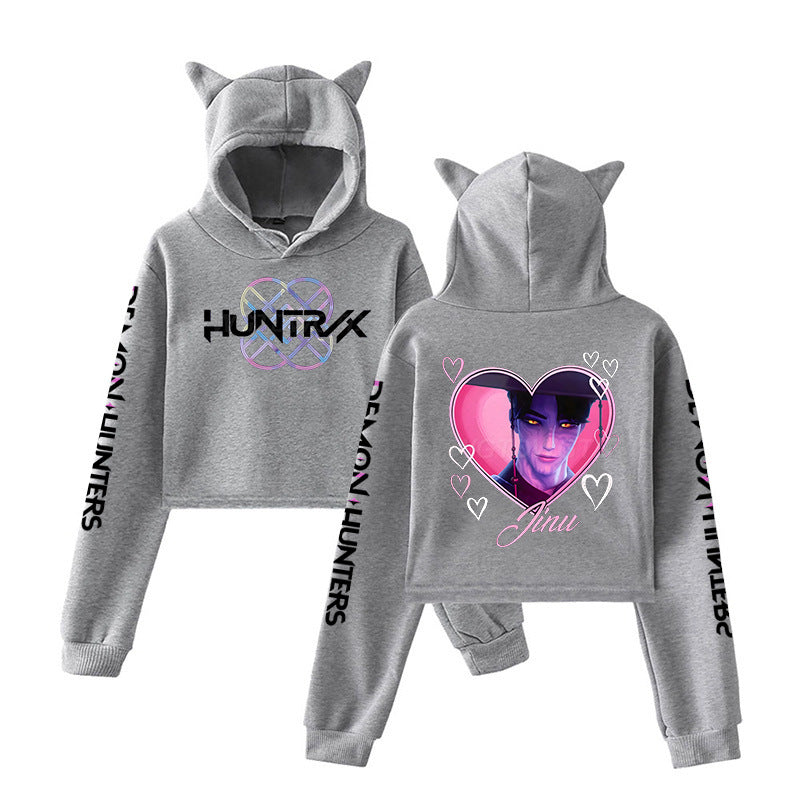 K-Pop Demon Hunters Cat Ear Hoodie