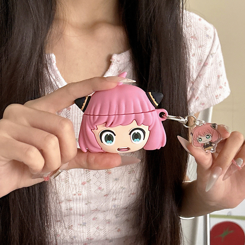 "Pink Peep" Anya AirPods Case