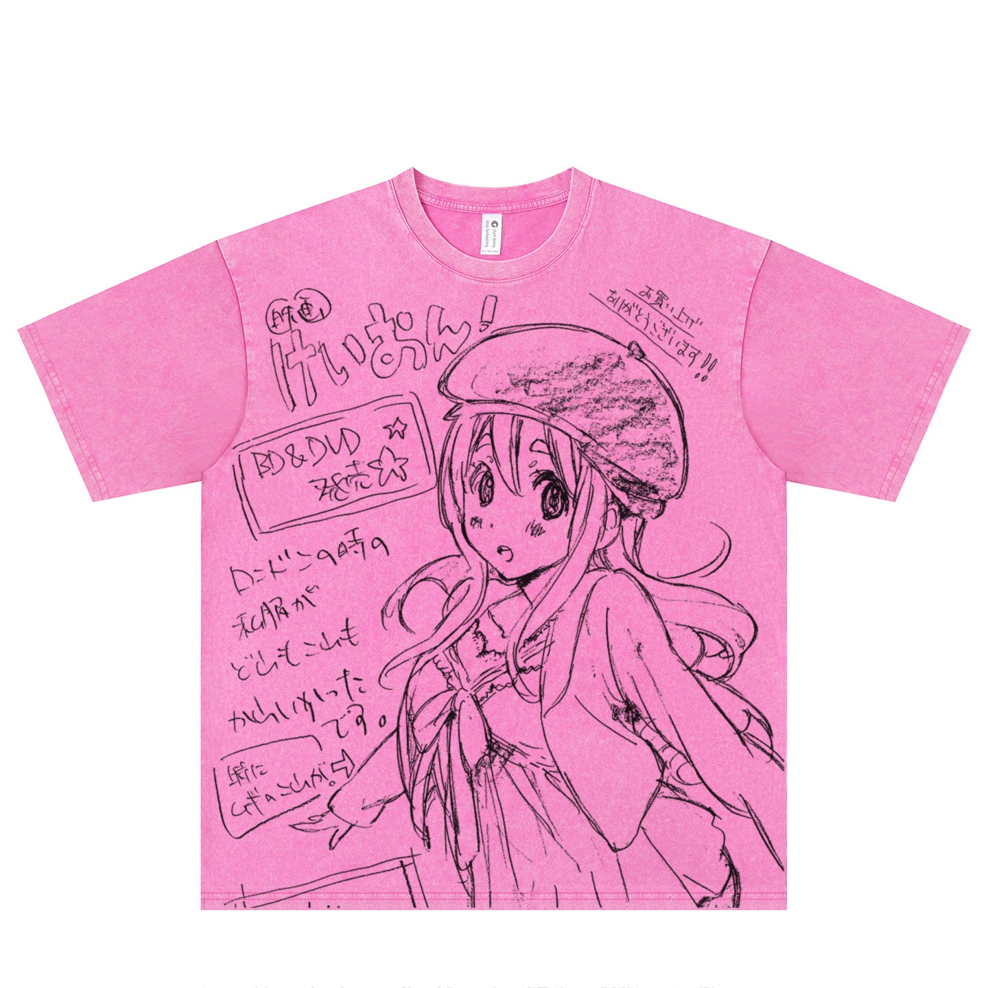 K-on Anime Sketch T-shirt