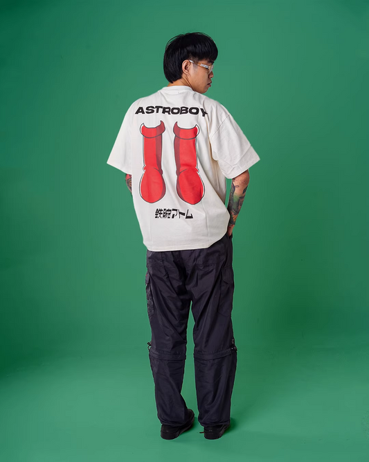 Pure Cotton Astro Boy Retro DTG Printed T-shirt