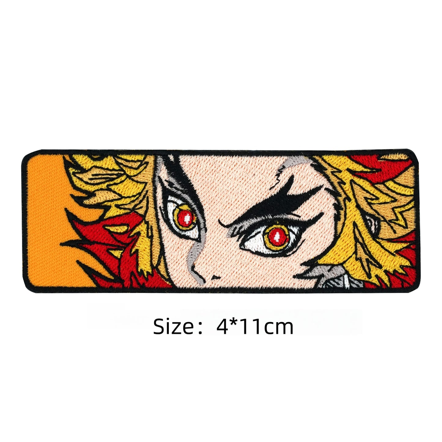 Flame Hashira Embroidered Hoodie