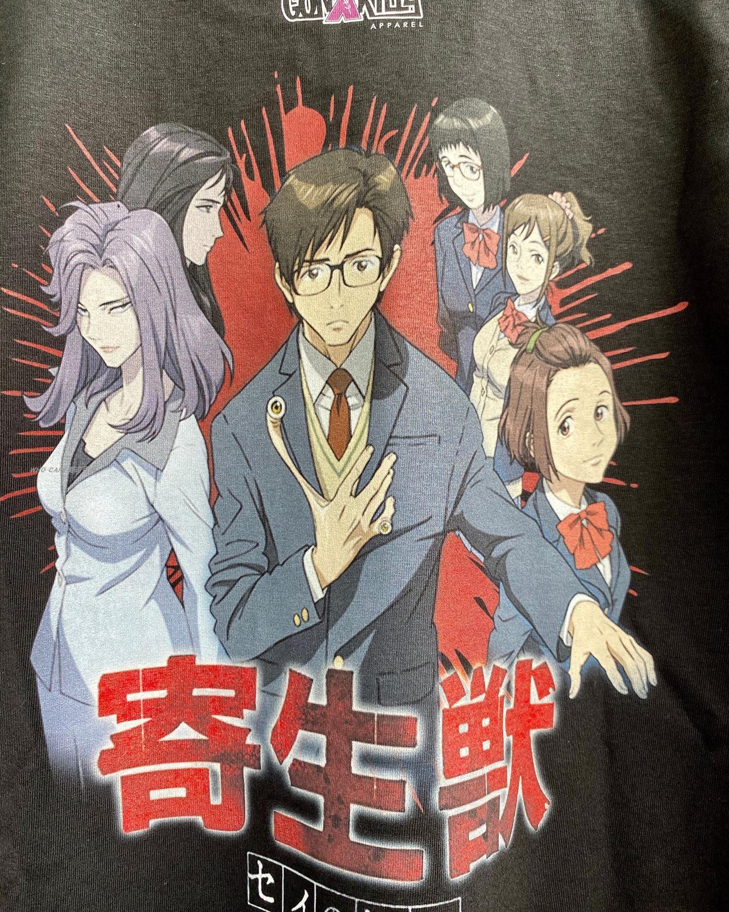 Parasyte Anime Double-sided Print T-shirt
