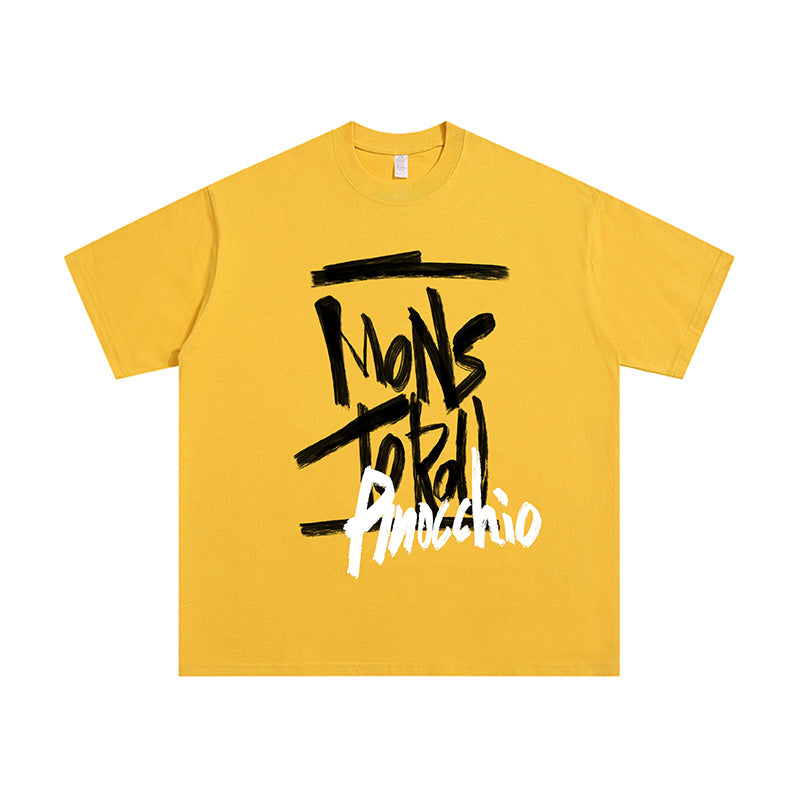 Camiseta de manga comprida Dandadan de algodão puro com estética fofa
