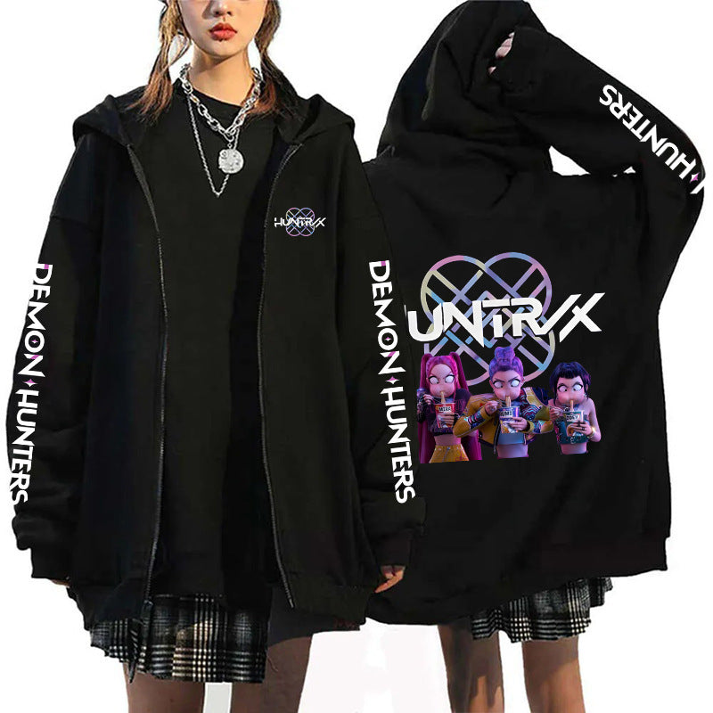 K-Pop Demon Hunters Zip-Up Hoodie