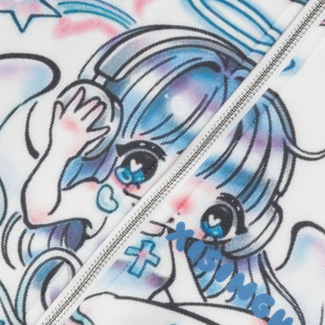 Camiseta de manga larga estética Dandadan de puro algodón