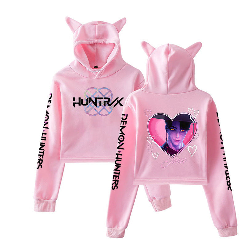 K-Pop Demon Hunters Cat Ear Hoodie