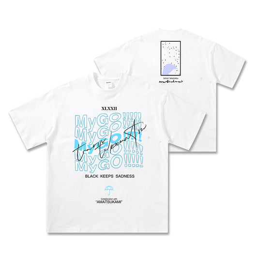 BanG Dream! It's MyGO!! Takamatsu Tomori Anime Graphic T-shirt