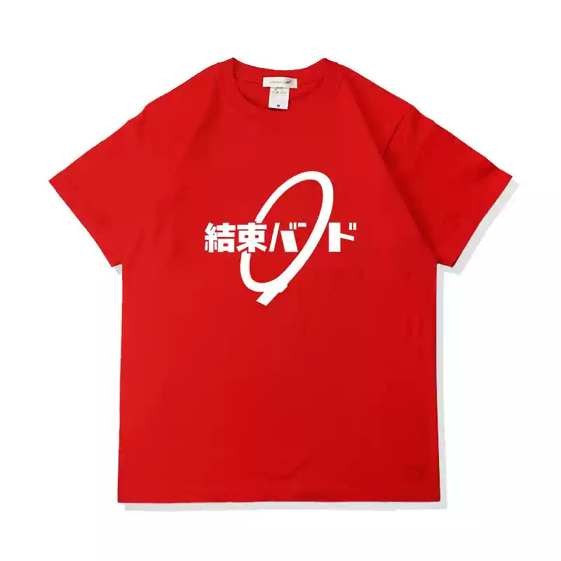 Pure Cotton Bocchi The Rock japansk Kessoku Band T-shirt