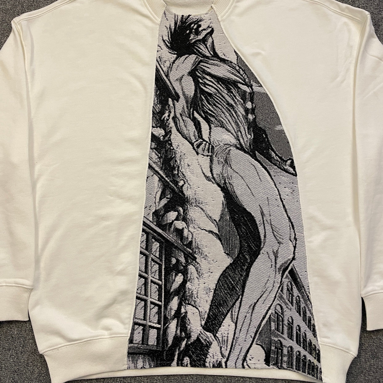 Sweat à capuche gothique à col en fourrure