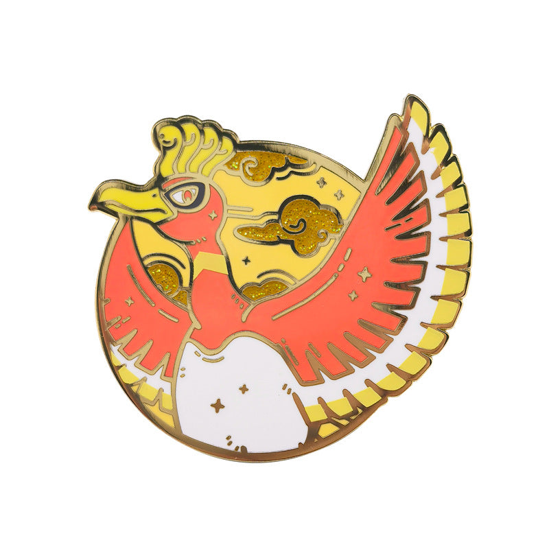 Classic Japanese Anime Spirit Beast Metal Pin