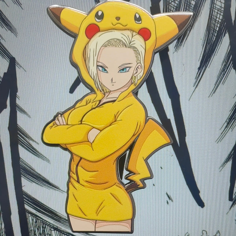 Broche en métal Genshin Furina