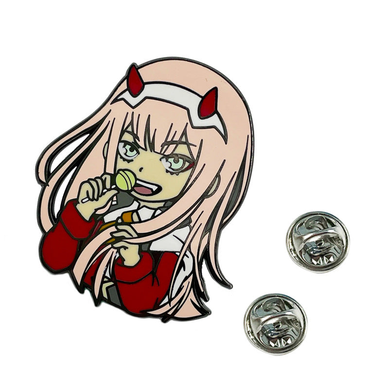 Darling In The Franxx Zero Two Metal Pin