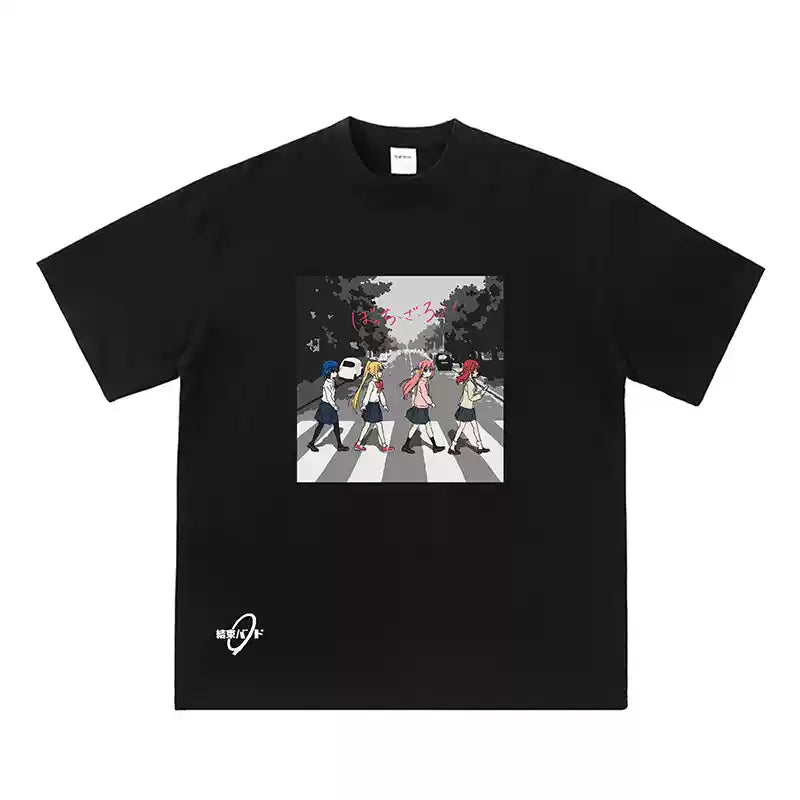 T-shirt Bocchi The Rock The Beatles en pur coton