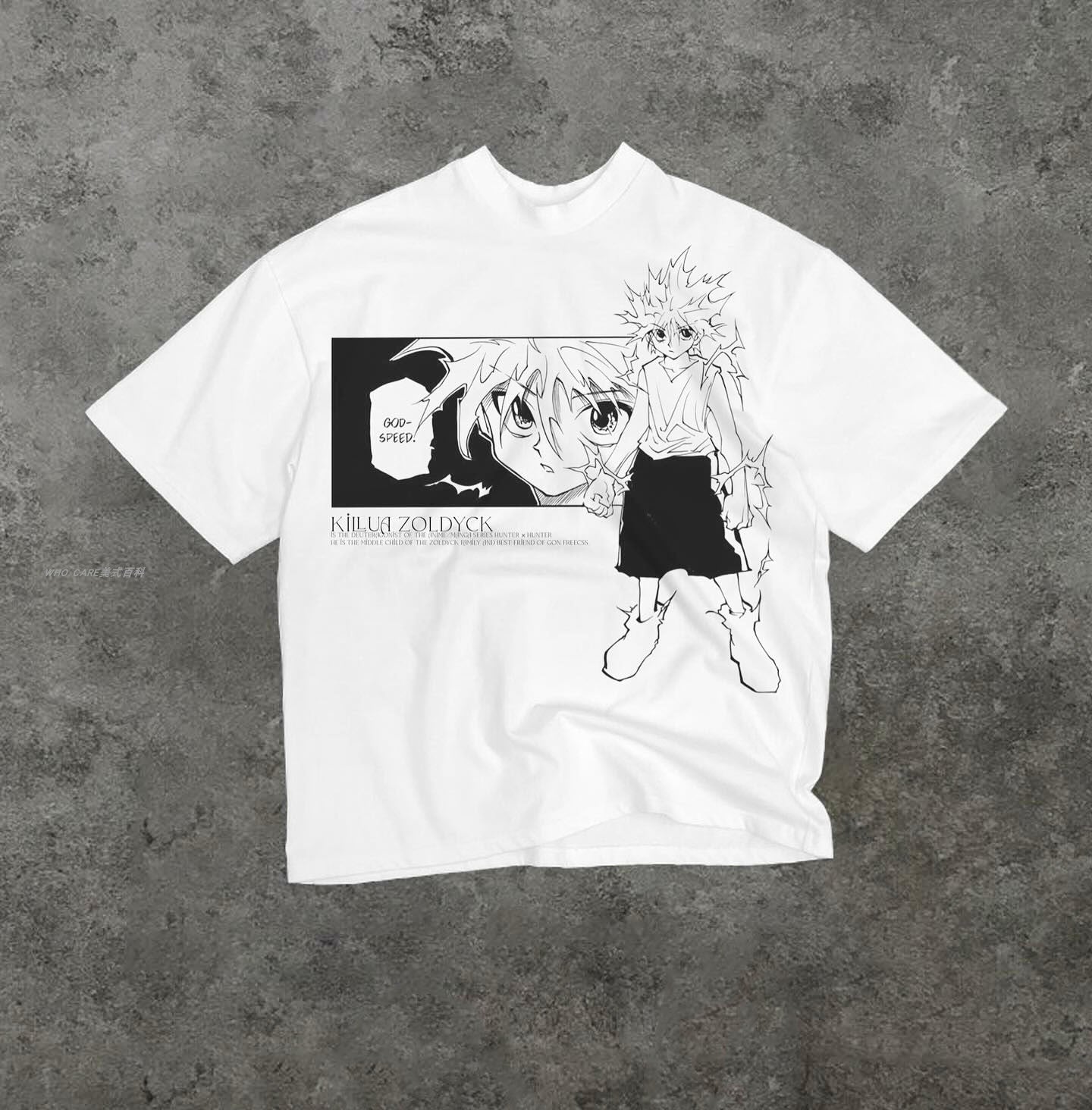 Hunter X Hunter Killua Double-sided Print T-shirt