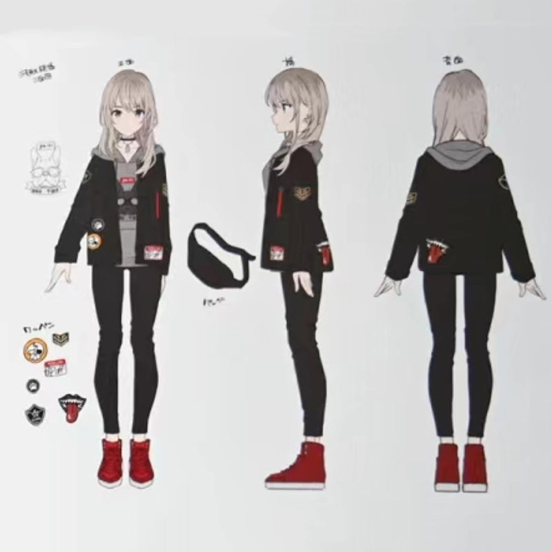 Girls Band Cry Momoka Kawaragi Denim Coat