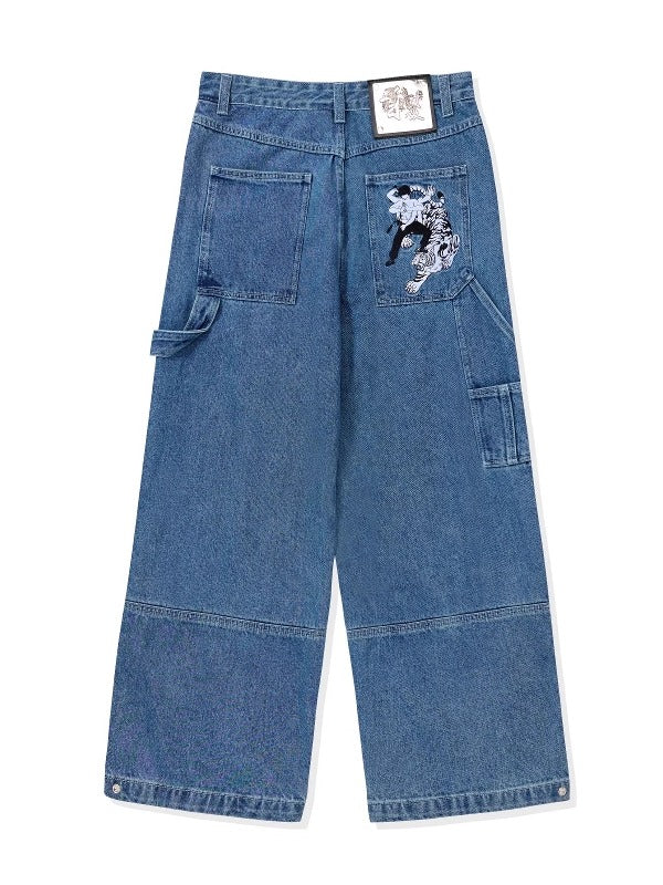 Dragon Spirit Oldschool Baggy Denim