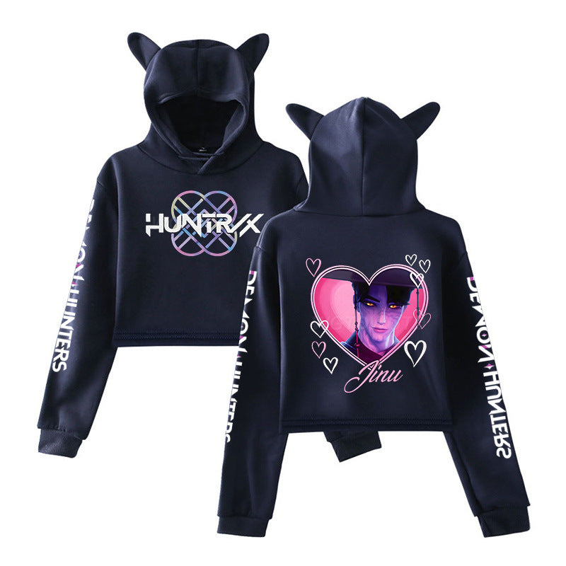 K-Pop Demon Hunters Cat Ear Hoodie