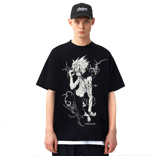 Pure Cotton DAN DA DAN Okarun DTG Printed T-shirt