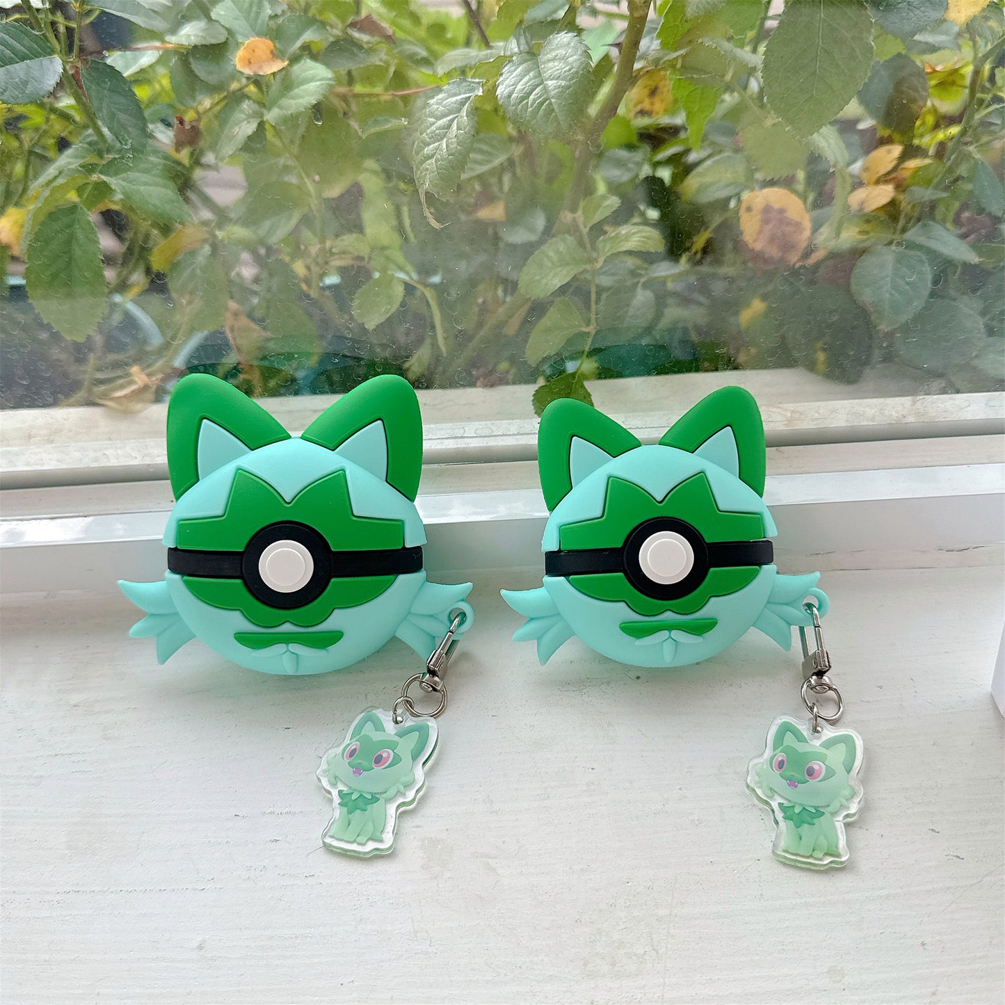 "Forest Pounce" Sprigatito AirPods Case