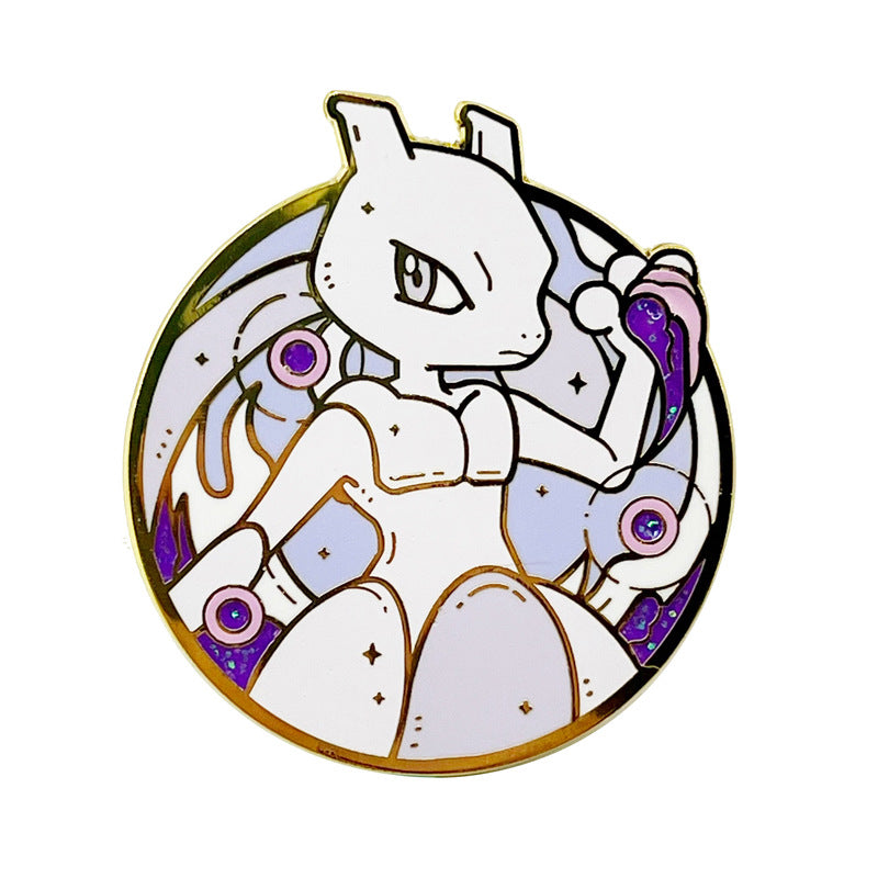 Classic Japanese Anime Spirit Beast Metal Pin
