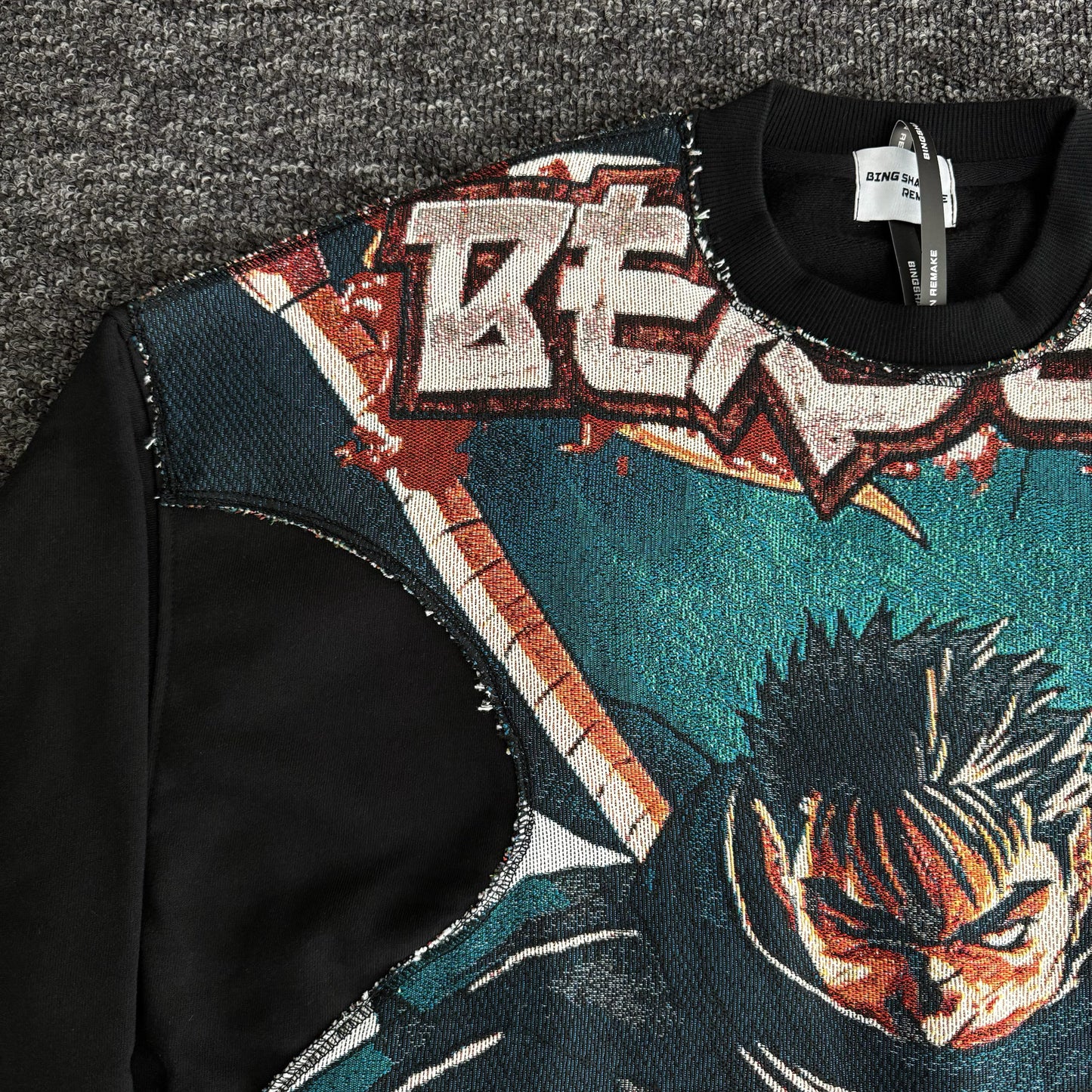 Sweat à capuche gothique à col en fourrure