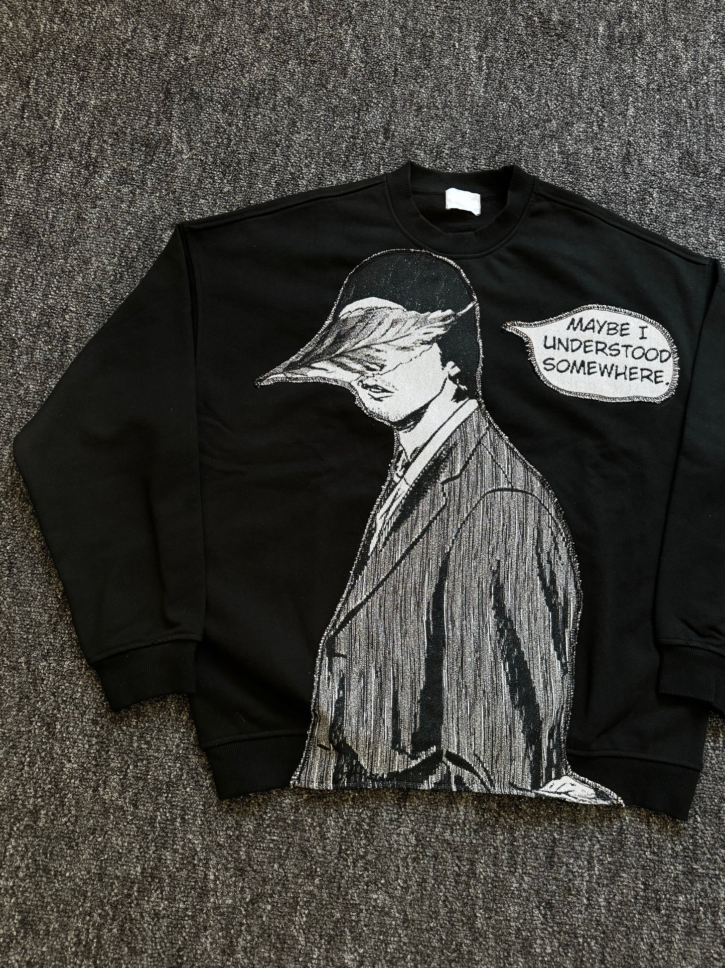 Sweat à capuche gothique à col en fourrure