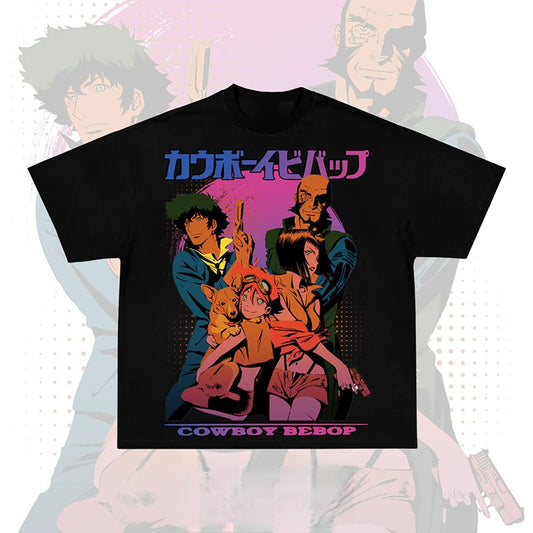 Camiseta de manga larga estética Dandadan de puro algodón