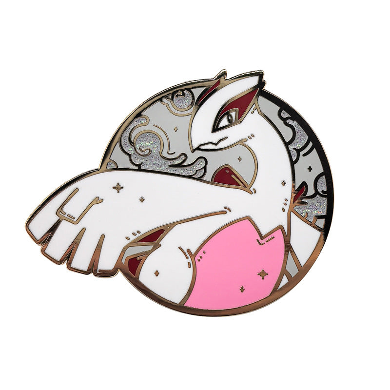 Classic Japanese Anime Spirit Beast Metal Pin