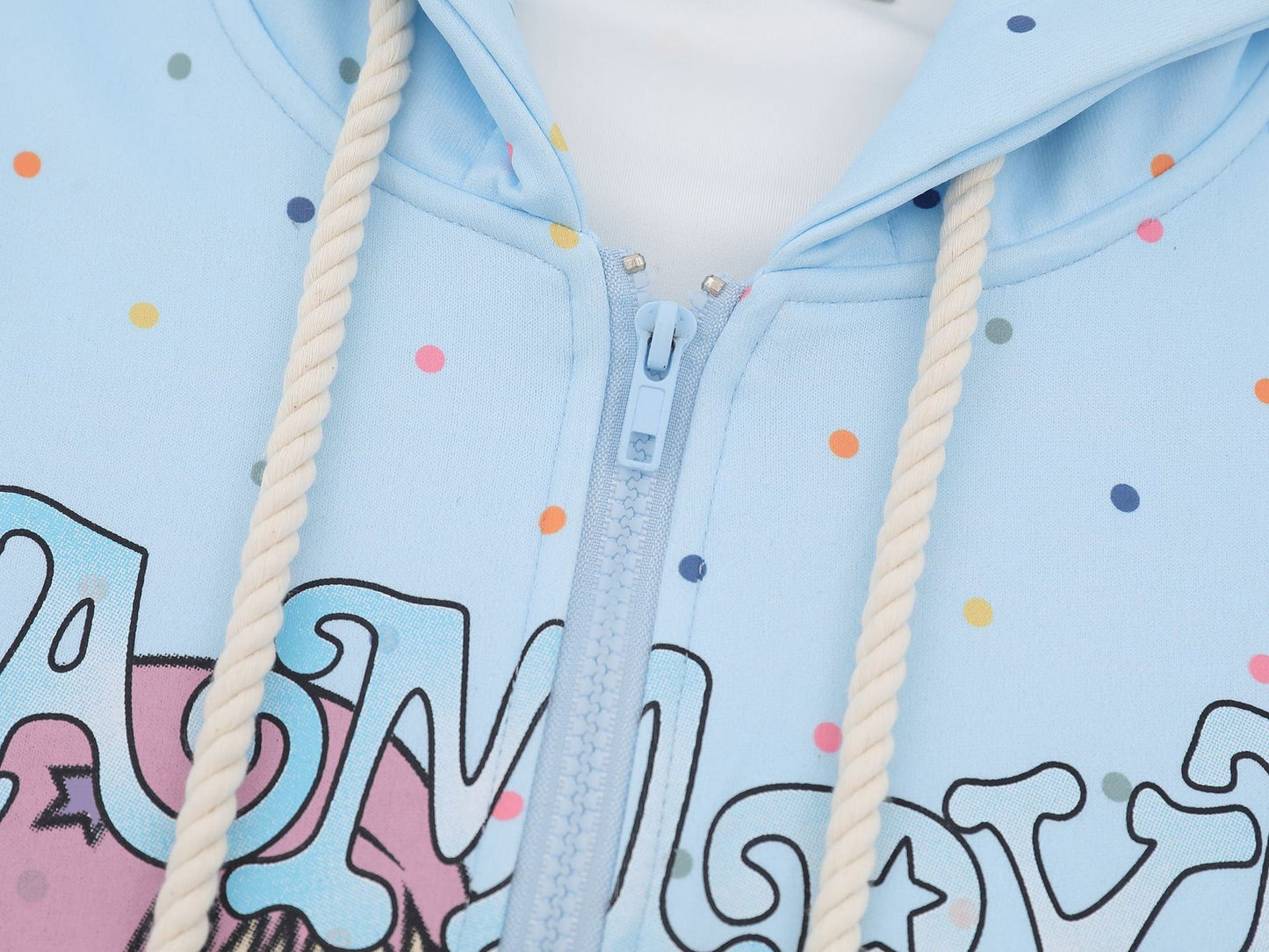 Puur katoenen Dandadan schattig esthetisch T-shirt met lange mouwen