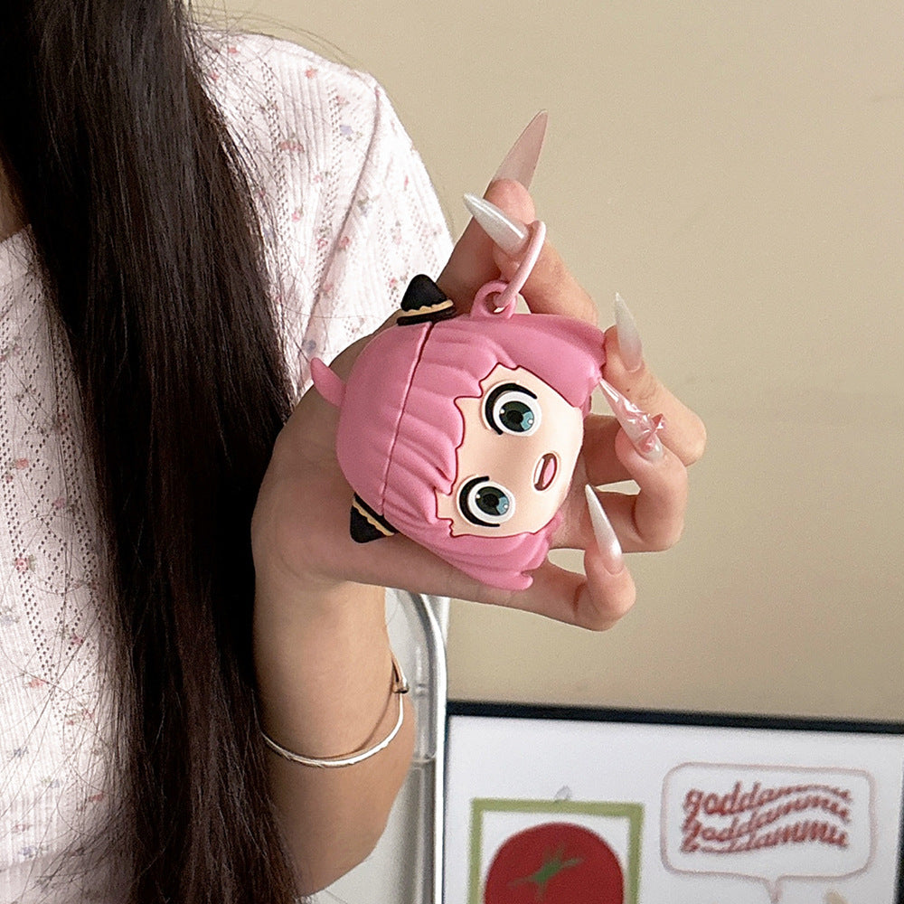 "Pink Peep" Anya AirPods Case