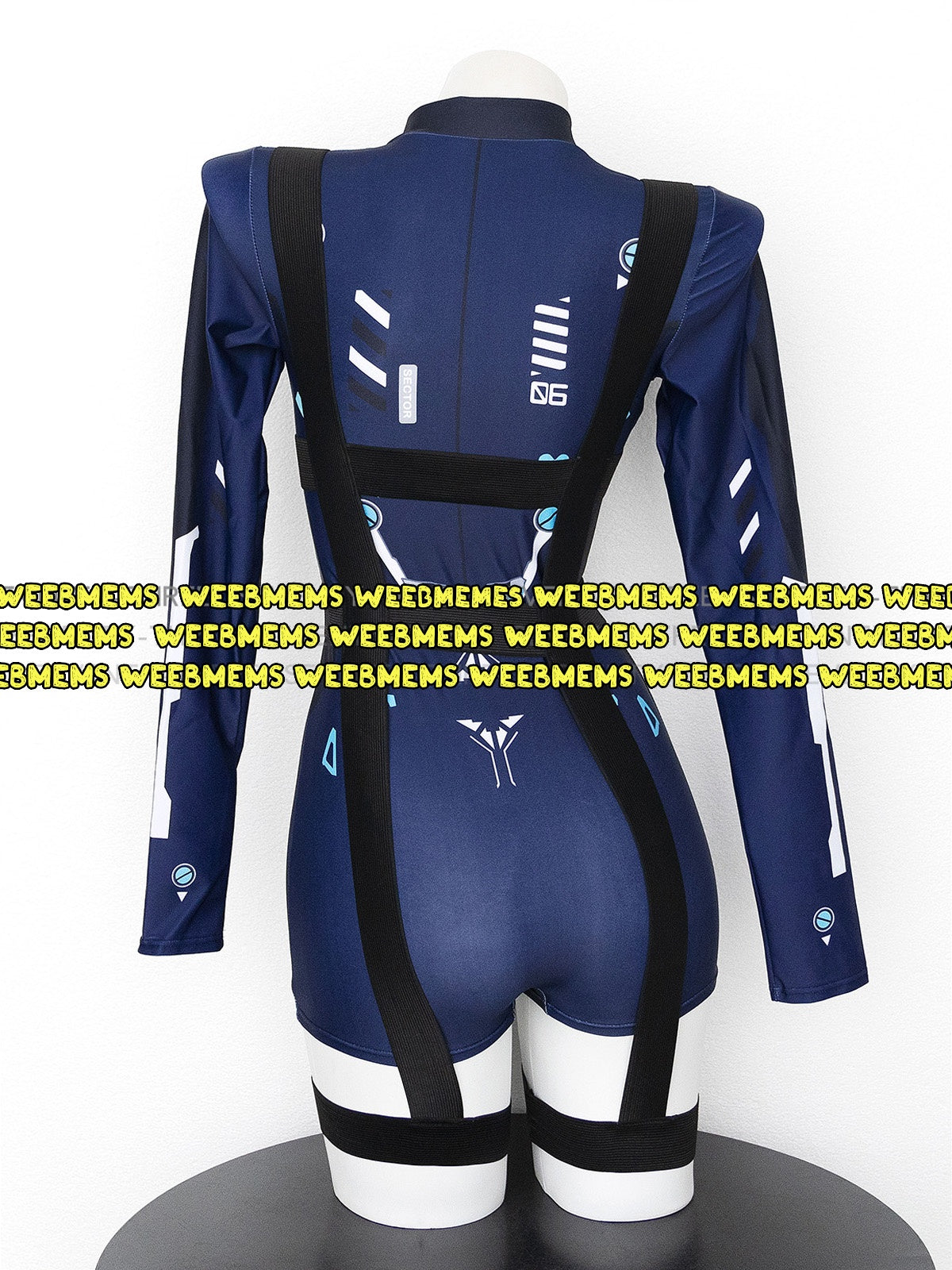 Cyberpunk Mecha Agent Bodysuit