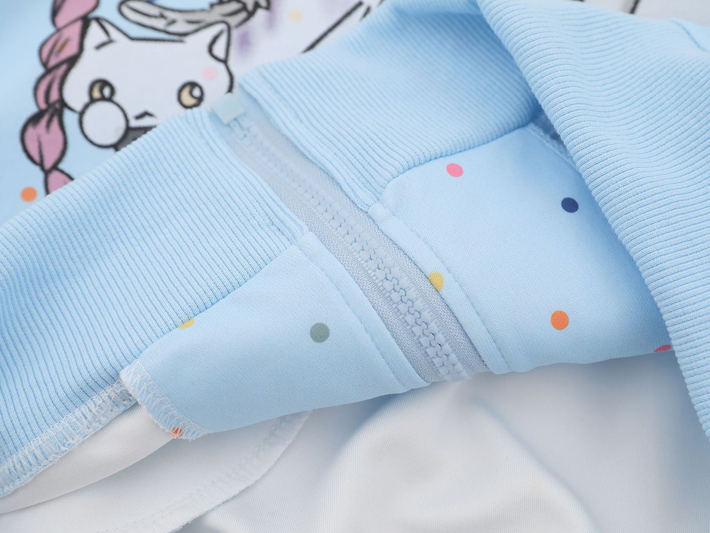Puur katoenen Dandadan schattig esthetisch T-shirt met lange mouwen