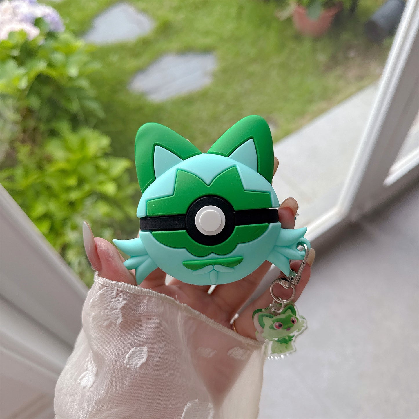 "Forest Pounce" Sprigatito AirPods Case