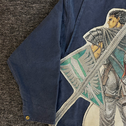 Sweat à capuche gothique à col en fourrure