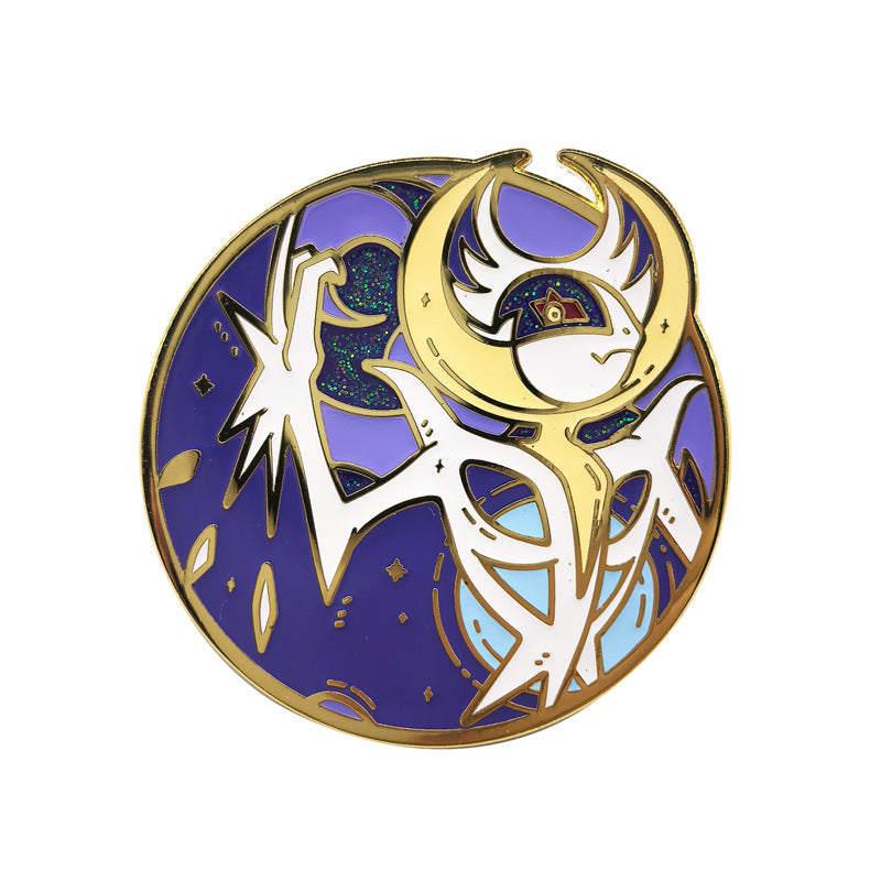 Classic Japanese Anime Spirit Beast Metal Pin