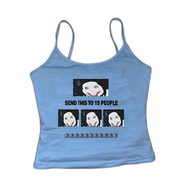 Puur katoenen Dandadan schattig esthetisch T-shirt met lange mouwen
