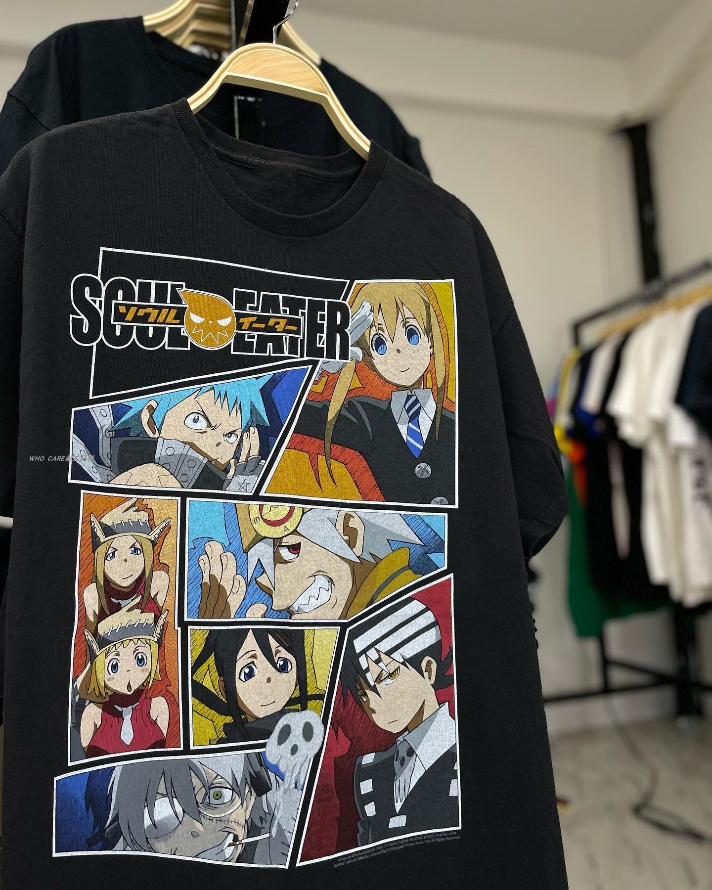 T-shirt imprimé recto verso de l'anime Parasyte