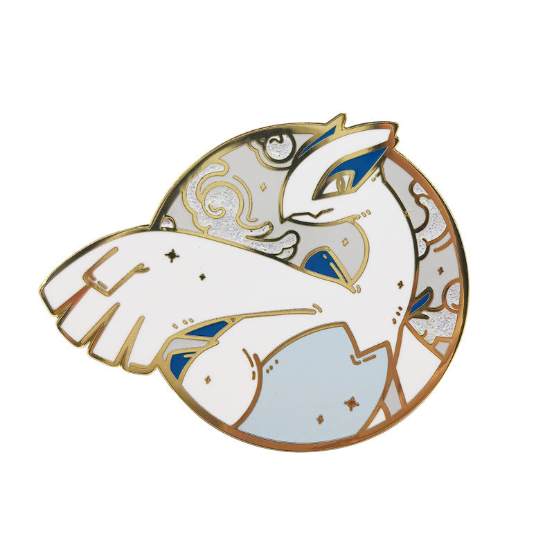 Classic Japanese Anime Spirit Beast Metal Pin