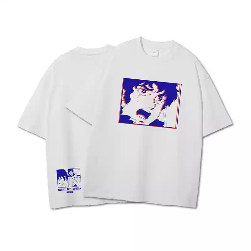 Pure Cotton Not Even My Father Ever Hit Me Amuro Ray Tshirt