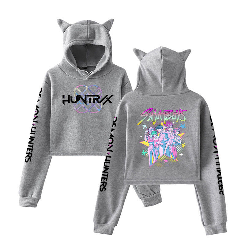 K-Pop Demon Hunters Cat Ear Hoodie